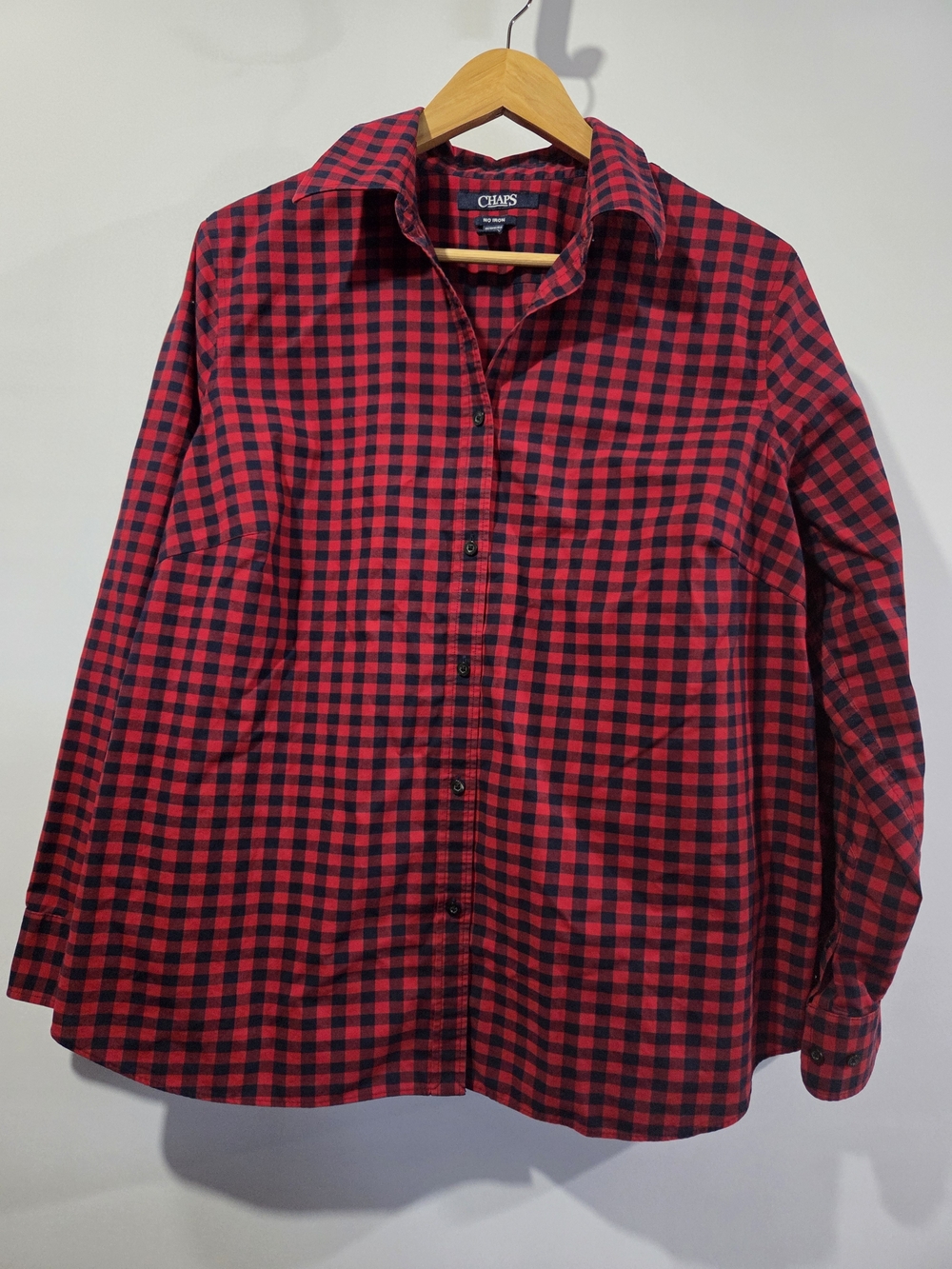 Chaps No Iron Button Up 1X